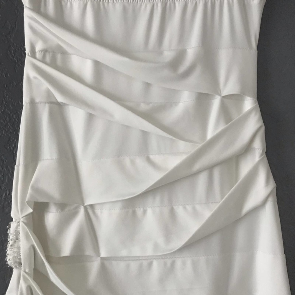 14. Nikibiki Embellish Strapless Mini Dress S - Picture 6 of 7
